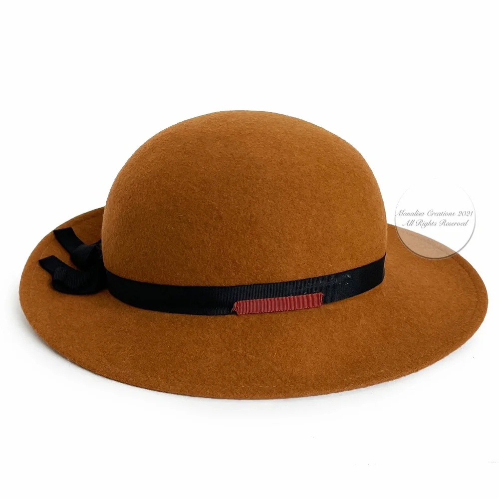 Vintage M'sieu Leon Hat Splendora Wool Made in Canada